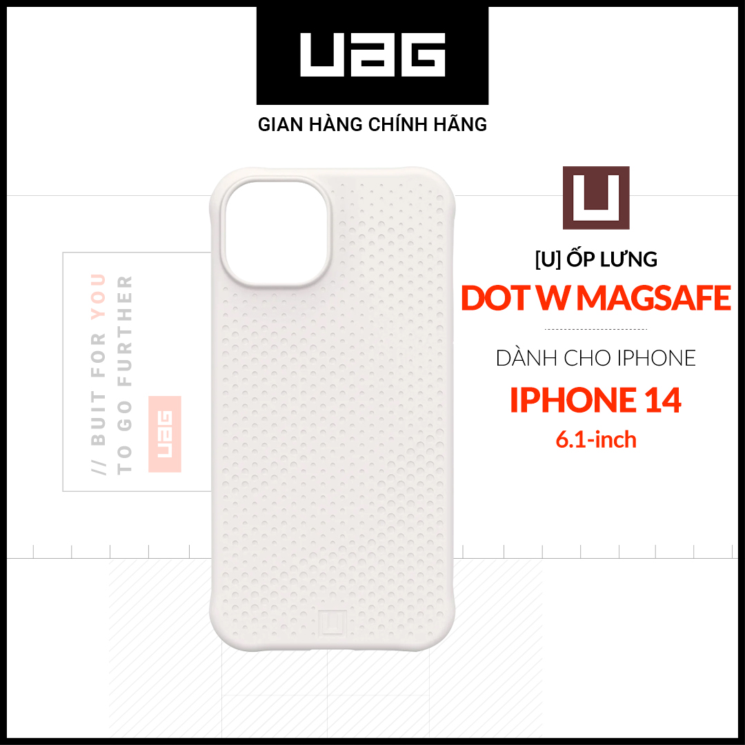 [U]Ốp Lưng UAG DOT W Magsafe Cho iPhone 14 [6.1 INCH]