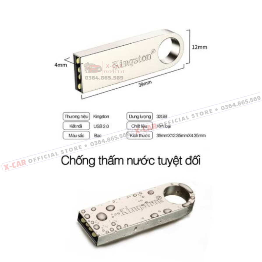 USB Kingston 16G và 32G Cao Cấp - BH 5 Năm