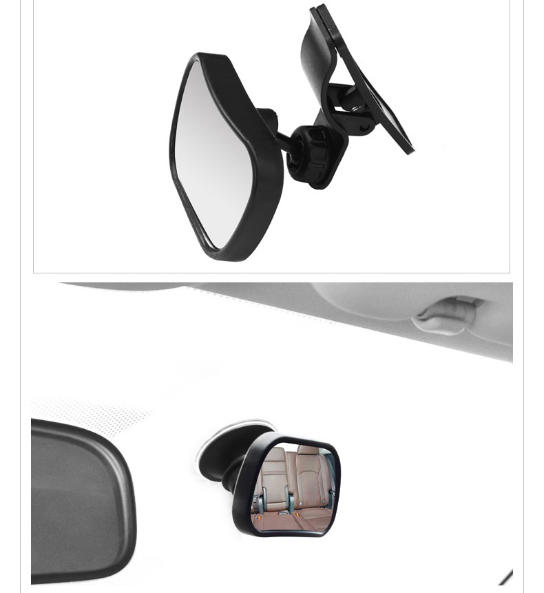 Gương Quan Sát Hạn Chế Điểm Mù Bên Trong Ô Tô - Xe Khách - Xe Buýt - Taxi  [Loại Cao Cấp]