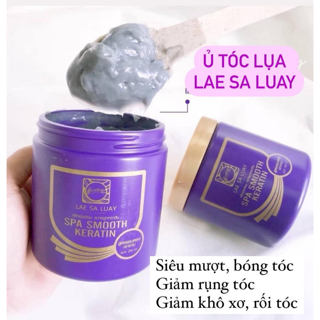 Ủ tóc Lae Sa Luay Spa smooth keratin 250ml