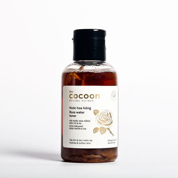 [HCM]Nước hoa hồng Cocoon 140ml (Rose water toner) Cấp ẩm và làm mềm da