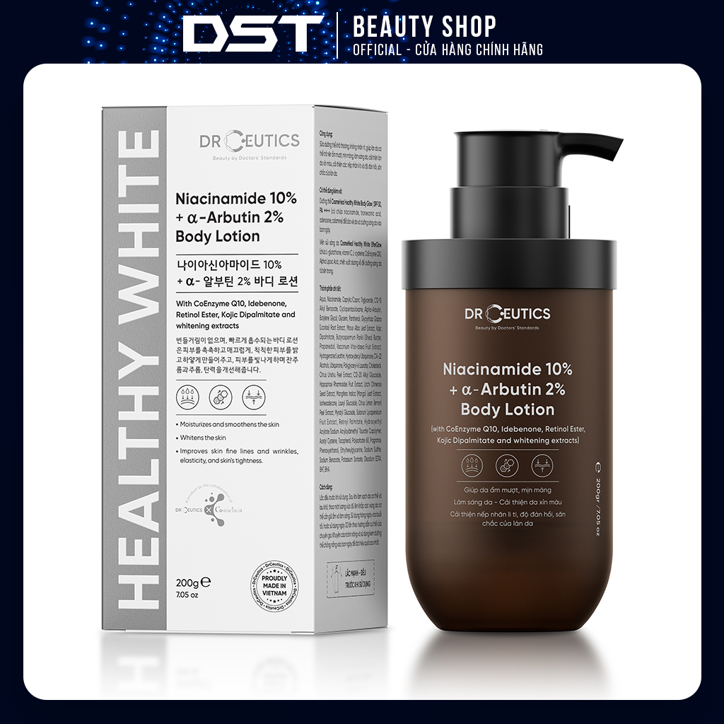 [Dược Sĩ Tiến] Sữa Dưỡng Thể Trắng Da DrCeutics Body Lotion