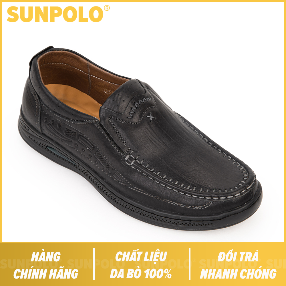 Men Leather Shoes SUNPOLO CS5150