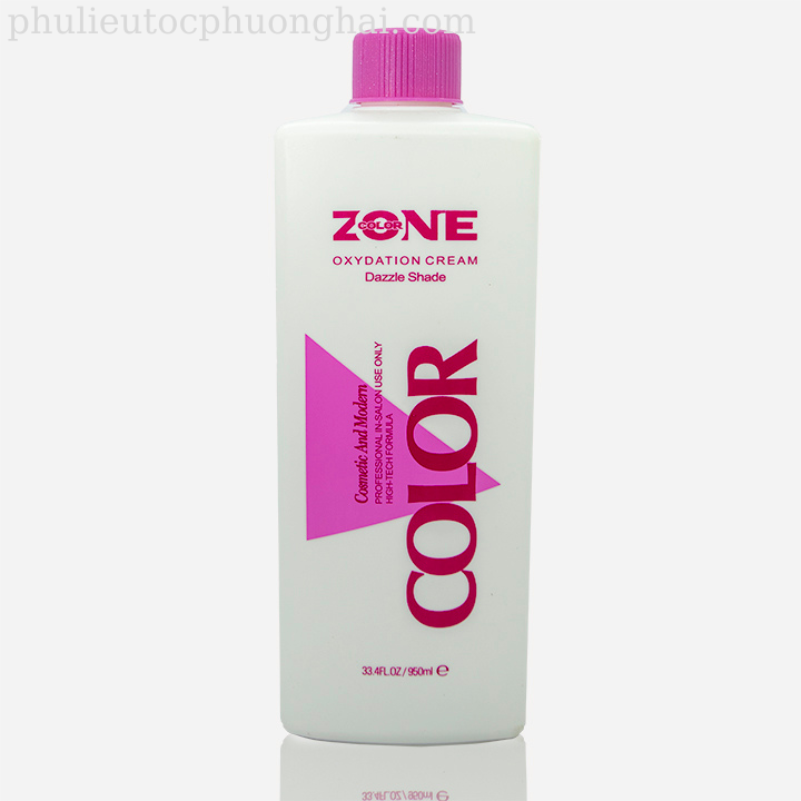 Oxy Trợ Nhuộm Không Không rát da đầu Zone