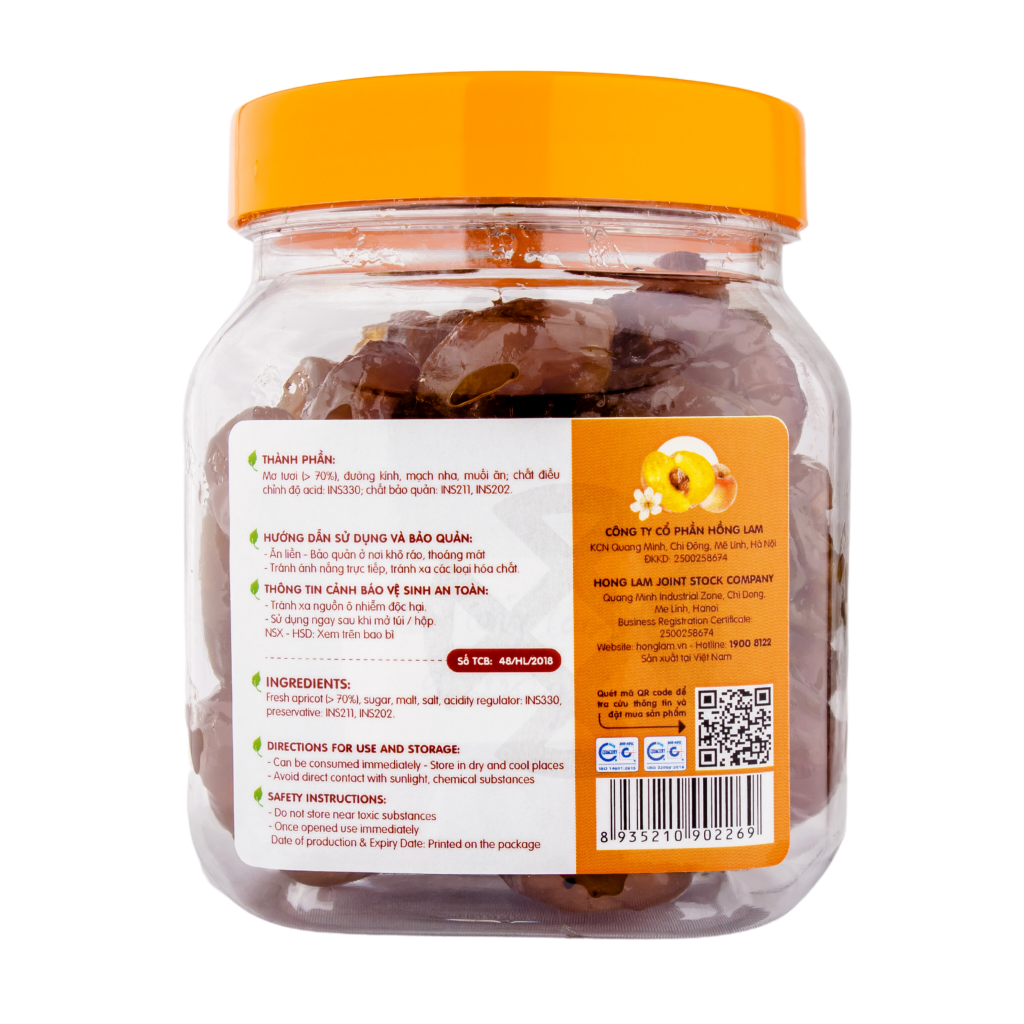 Ô Mai Mơ Hồng Lam 9 - Vị Chua Ngọt Dẻo