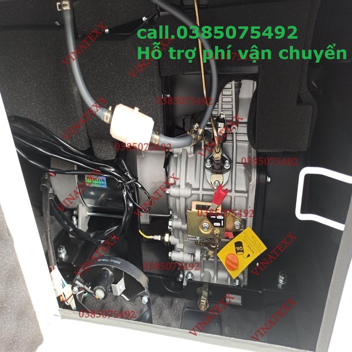 Máy phát điện 10KVA chạy dầu công suất 15HP