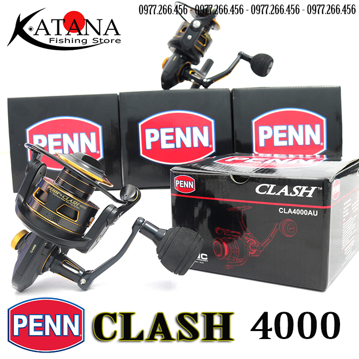 [HCM]Máy Câu Bạo Lực PENN CLASH - 4000 5000 6000