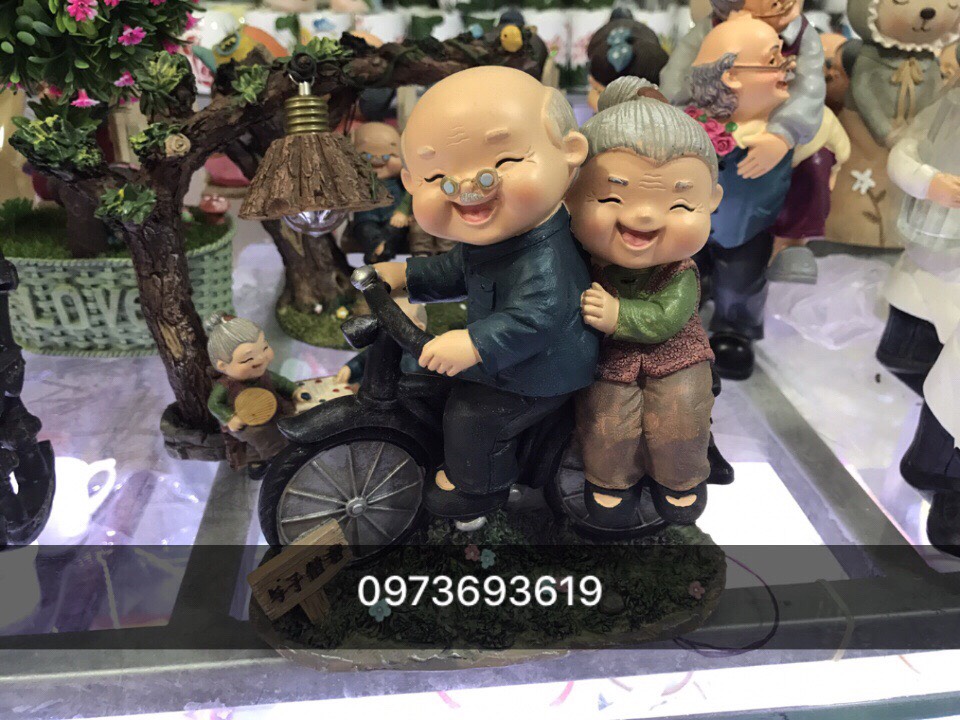 (Chọn mẫu) Bộ tượng ông bà tôi