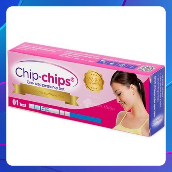 Que thử thai chip chips - nhanh chóng chính xác 99%