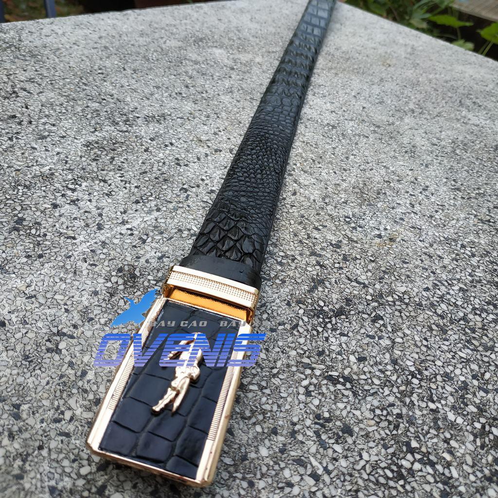 [FREE SHIP] Dây Nịt Da Cá Sấu Thật [DA BỤNG HÔNG CÁ SẤU MỀM DỄ SỬ DỤNG]