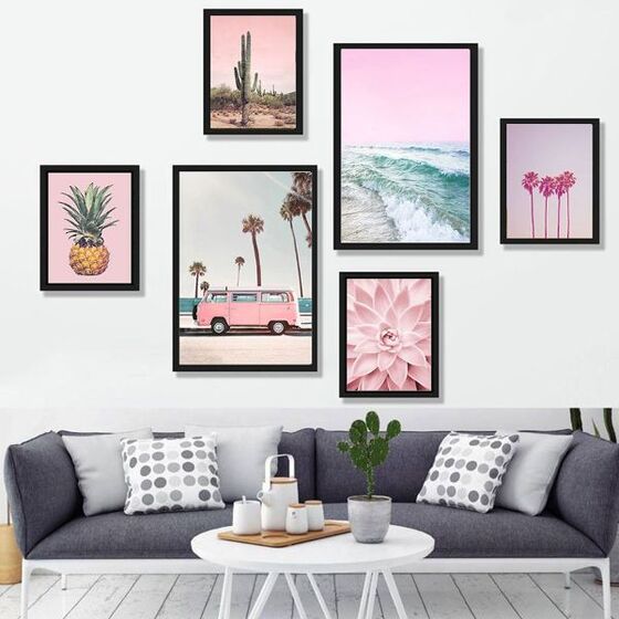 6 wall murals cheap accessories TX001