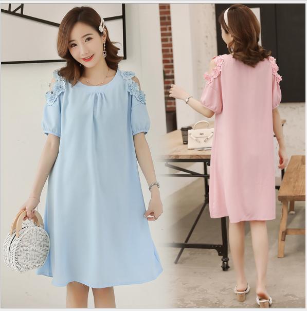[HCM]ĐẦM BẦU VÁY BẦU CÔNG SỞ KẾT HOA TAY