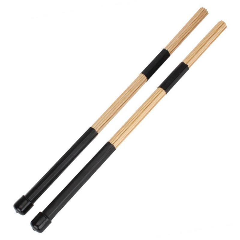 1 cặp 15.7 \ 40 cm Trống Jazz Cọ Trống Gậy Tre Đen-quốc tế