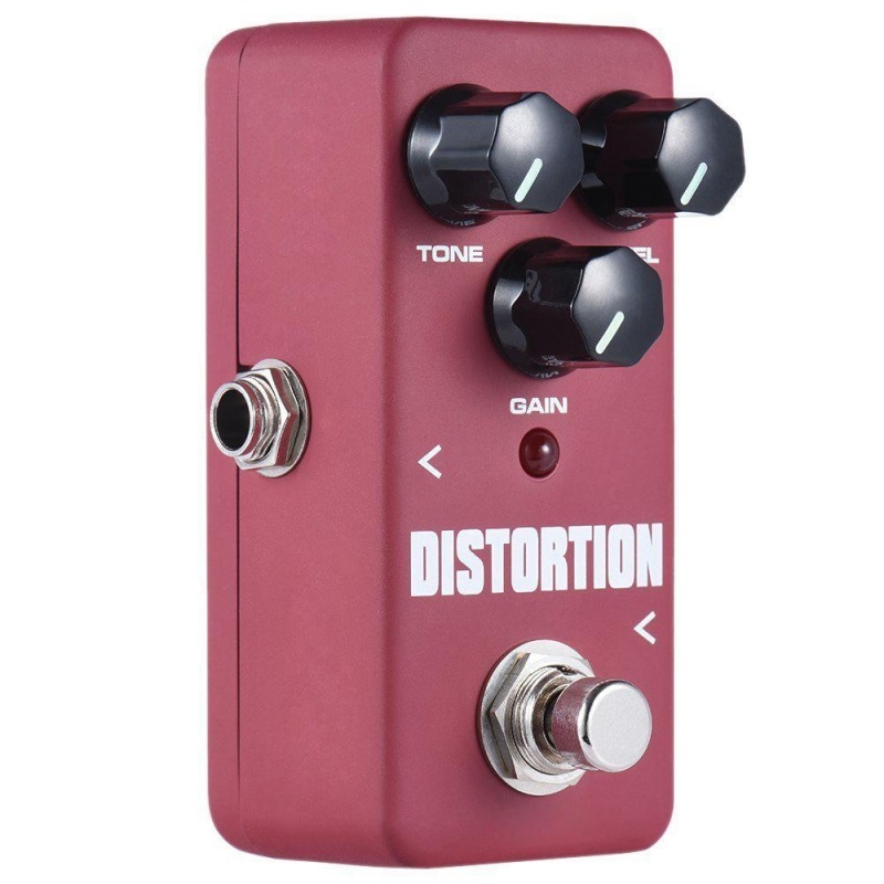 1 Pcs Distortion Effects Pedal Electronic Guitar Single Pedal FDS-2 Aluminium - intl