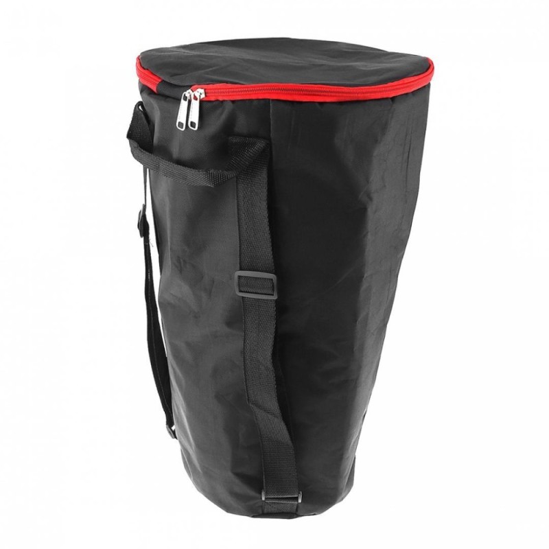 1pc Black 10 Inch Thick Shockproof Waterproof Tambourine Shoulders Djembe Bag Case