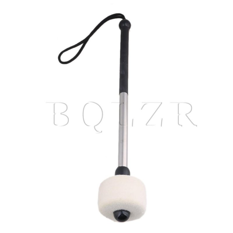11 inch 6 cm Đường Kính Loa Bass Mềm Mại Cảm Thấy Đầu Vồ Tay Cầm Kim Loại Gỗ-quốc tế