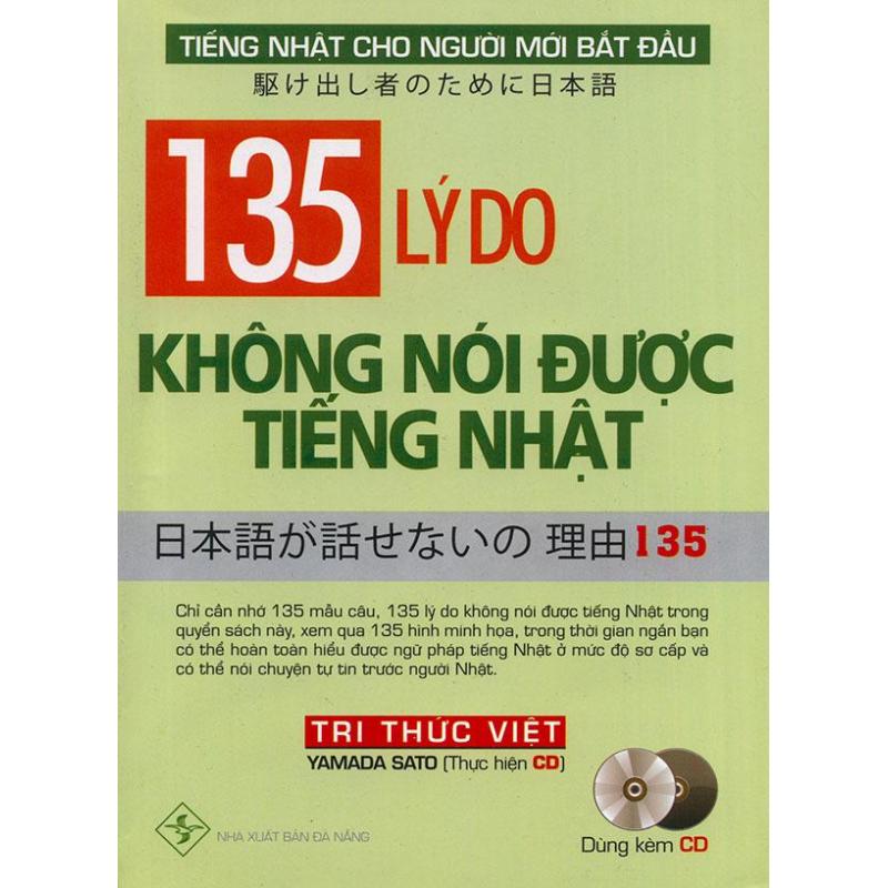 Mua 135 lý do không nói được tiếng Nhật (kèm CD)