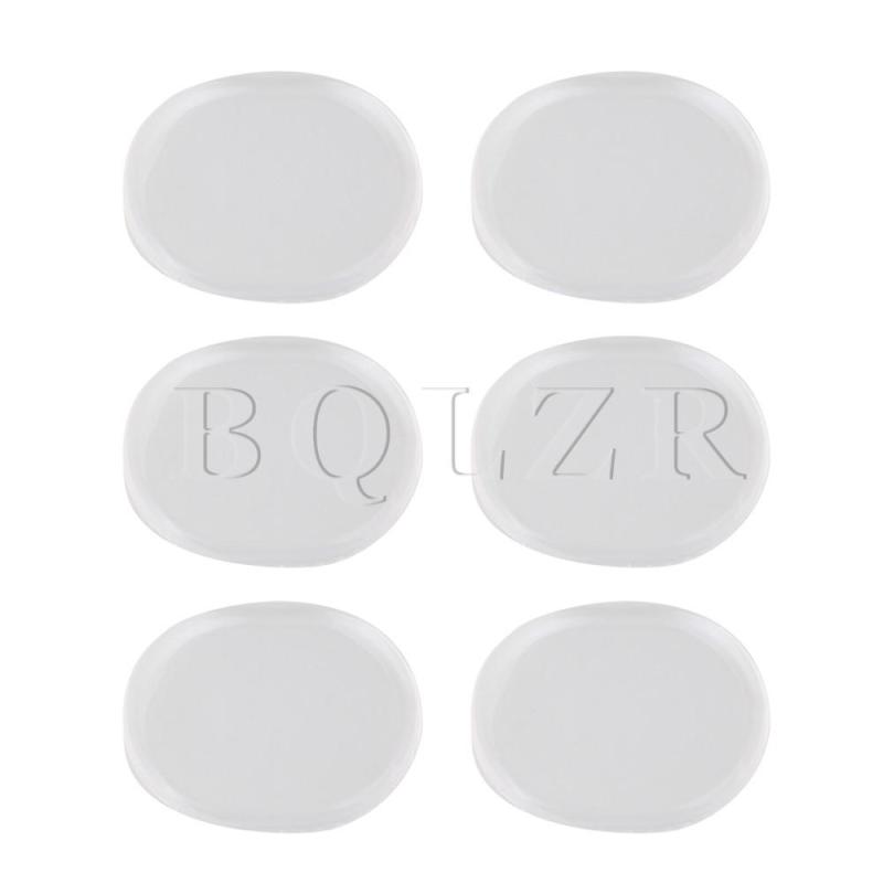 3.3x2.5 cm Silicone Ban Nhạc Rock Trống Tắt Tiếng Miếng Lót bộ 6 Màu Xanh-quốc tế