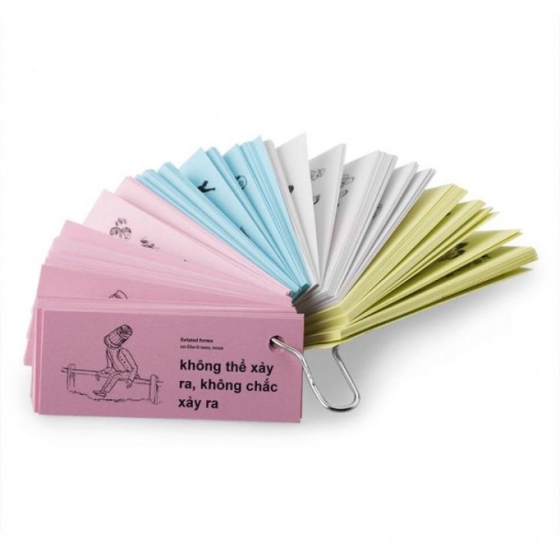 Mua 3420 từ vựng hay được kiểm tra trong bài thi toeic Flashcard Oxford F08