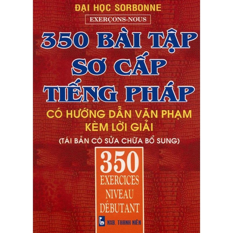 Mua 350 bài tập sơ cấp tiếng Pháp