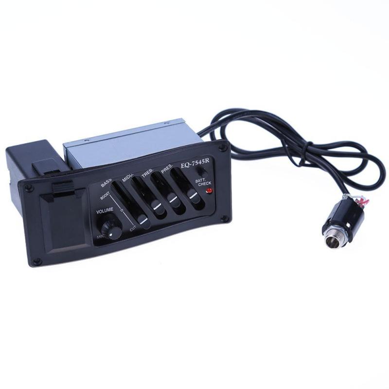 Ban nhạc Acoustic Preamp Khuếch Đại EQ 7545R Bán 6.5 mét Đầu Ra-quốc tế