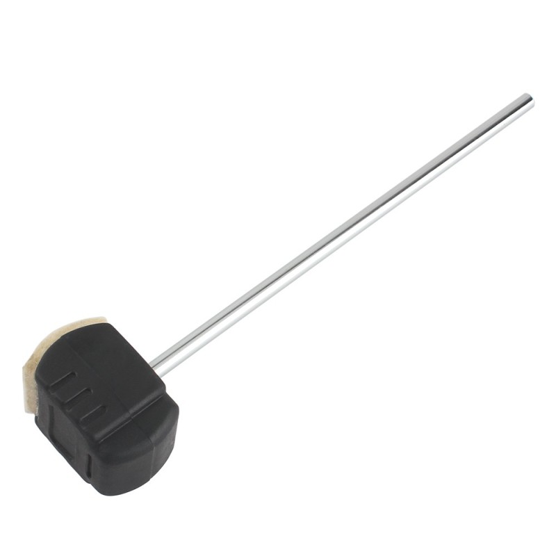 Bass Drum Pedal Beater Wool Felt Stainless Steel Handle Percussion Instrument Accessories Parts - intl