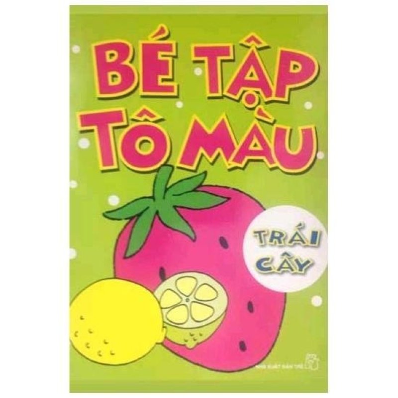 Mua Bé tập tô màu - Trái cây