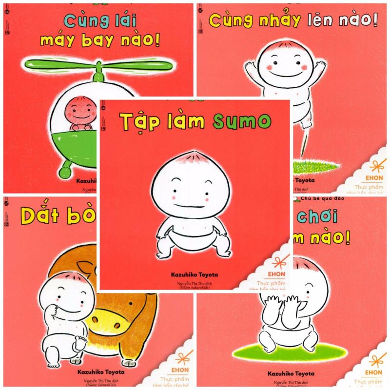 Mua Bộ 5 Cuốn Ehon Chơi Cùng MoMo Phần 2