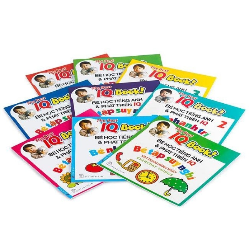 Mua Bộ Sách Bé Học Tiếng Anh & Phát Triển IQ(9 quyển)