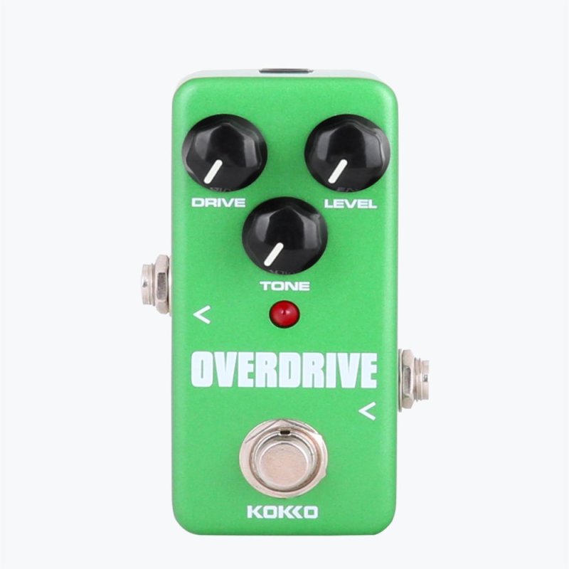 BolehDeals Mini Tác Dụng Bàn Đạp Overdrive có Thực Sự Bỏ Qua cho Đàn Guitar Điện Xanh Lá-quốc tế