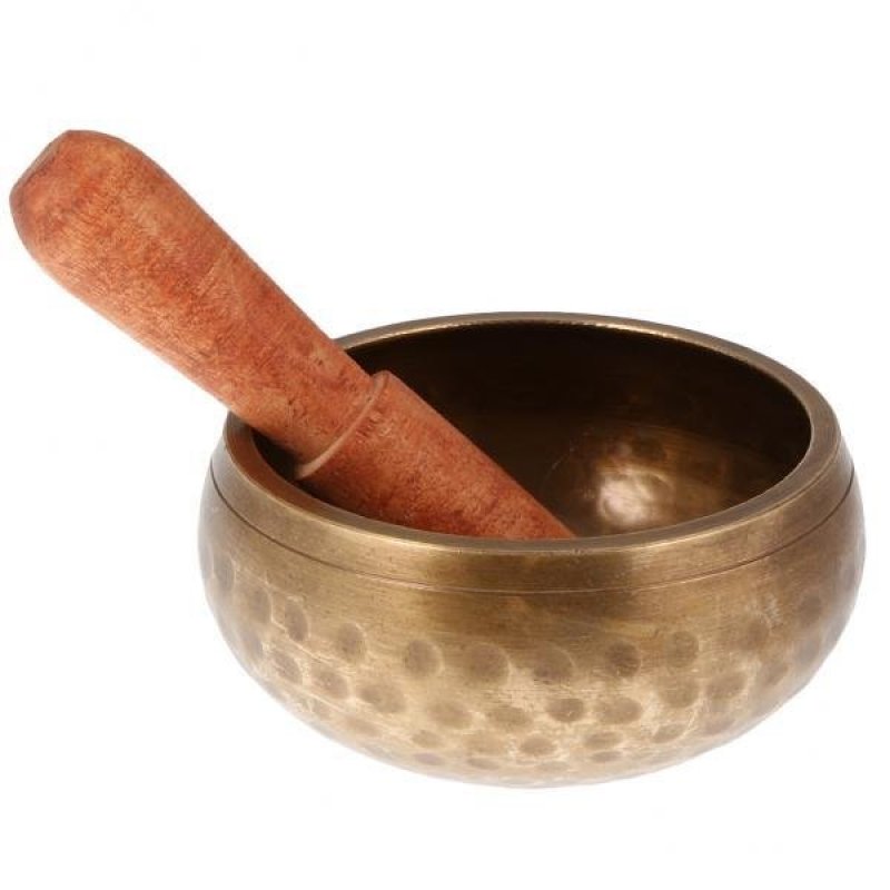 BolehDeals Phật Giáo Tây Tạng Luân Xa Chữa Bệnh Tập Yoga Thiền Đồng Hát Bát #9.5 cm-quốc tế
