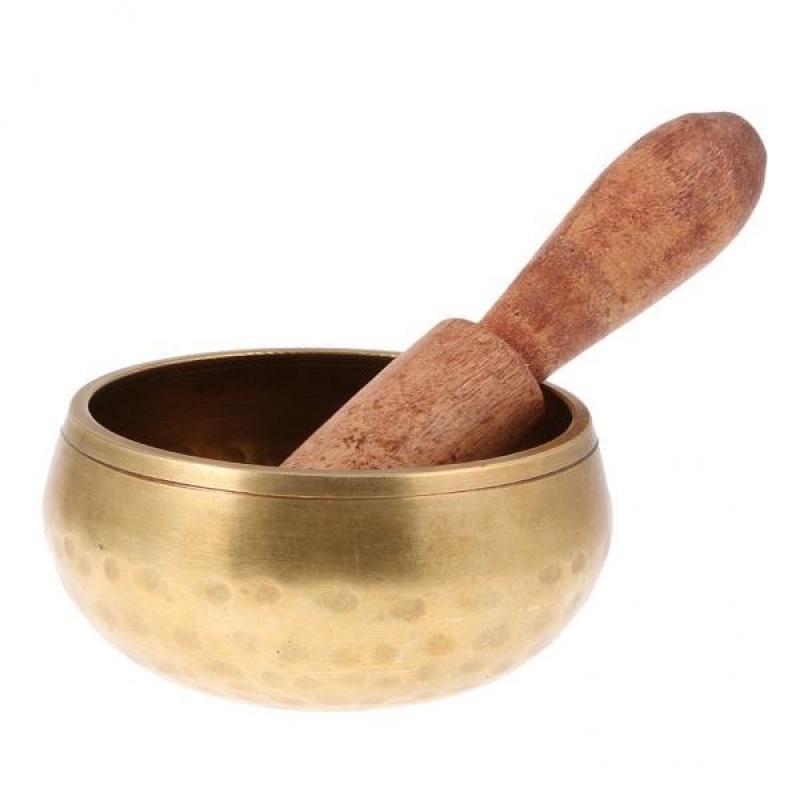 BolehDeals Phật Giáo Tây Tạng Tập Yoga Thiền Đồng Hát Bát 13 cm-quốc tế
