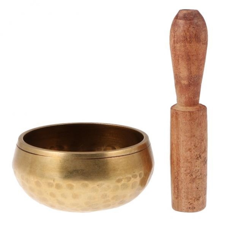 BolehDeals Phật Giáo Tây Tạng Tập Yoga Thiền Đồng Hát Bát 10.5 cm-quốc tế