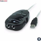 Cable USB Guitar Link kết nối đàn guitar với máy tính