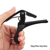 Capo Guitar Màu Đen (Tặng phím gảy Alice)