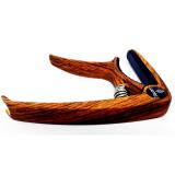 Capo kẹp đàn guitar vân gỗ nâu sẫm