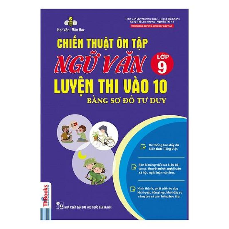 Mua Chiến Thuật Ôn Tập Ngữ Văn Lớp 9 Luyện Thi Vào 10 Bằng Sơ Đồ Tư Duy