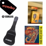 [HCM]Combo 03 phụ kiện Guitar: Bao da 3 lớp Yamaha + Máy lên dây ET-33 + Dây đàn Alice A406 - HappyLive Shop