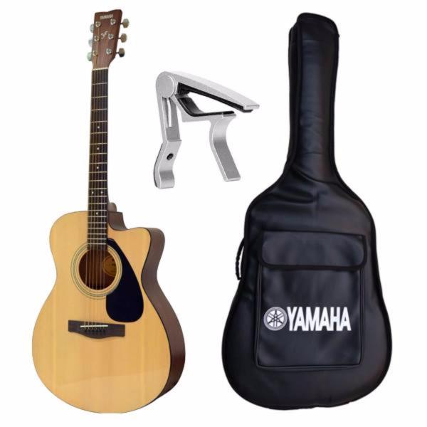 [ Giá Tốt ] Đàn guitar acoustic khuyết Yamaha FS100C (Vàng nhạt)