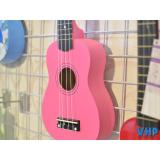 Đàn Ukulele Soprano Hồng Sen - Việt Hoàng Phong