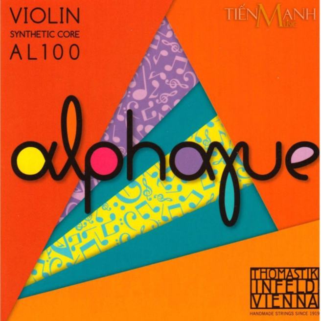 Phân phối Bộ Dây Đàn Violin 4/4 Thomastik Infeld Alphayue String Set AL100 - Hãng phân phối chính thức giá sỉ