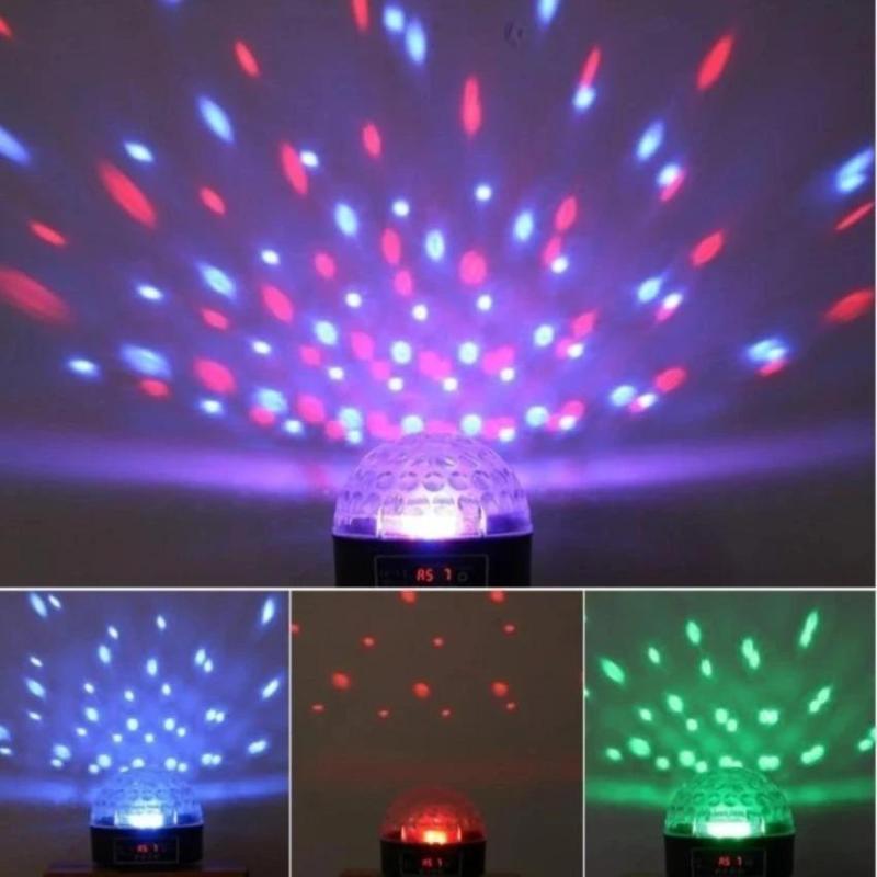 ĐÈN CẦU XOAY MINI LED Crystal Ball