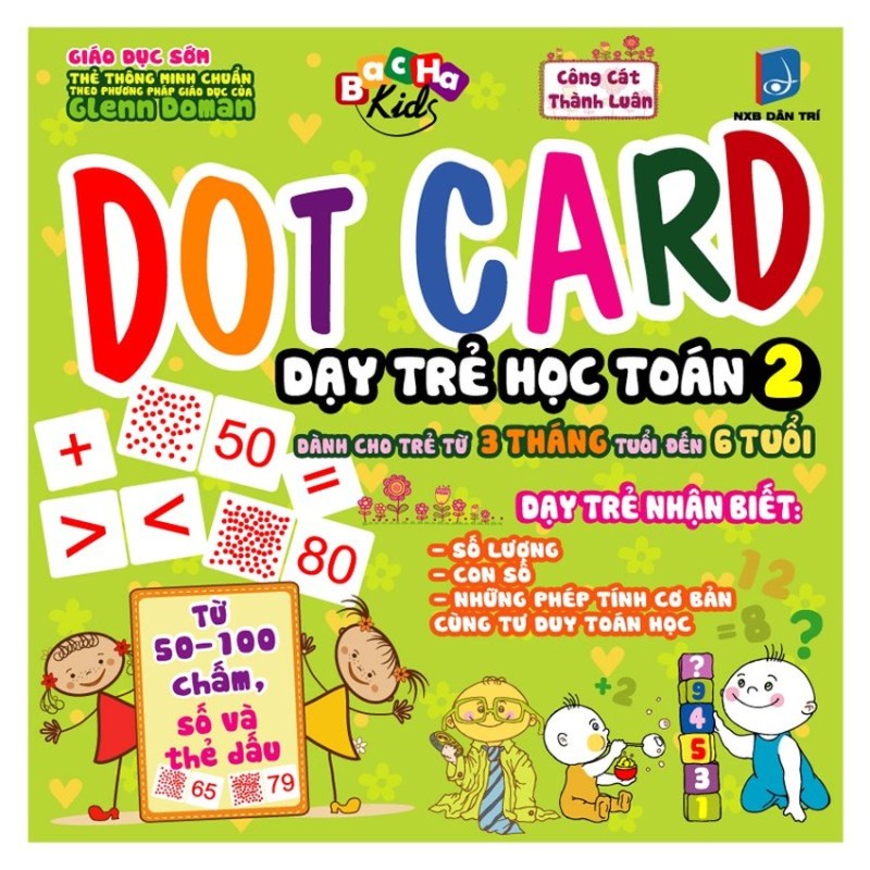 Mua Dot Card Dạy Trẻ Học Toán - Dành Cho Trẻ Từ 3 Tháng - 6 Tháng