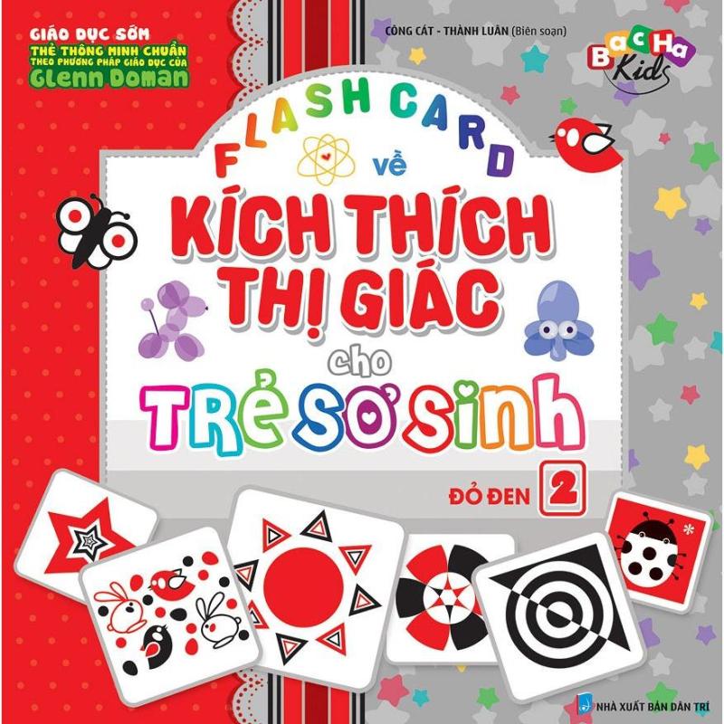 Mua Flashcard Dạy Trẻ Theo Phương Pháp Glenn Doman - Kích Thích Thị Giác Cho Trẻ Sơ Sinh 2 - Đỏ Đen