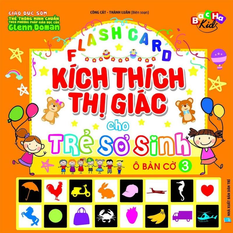 Mua Flashcard Dạy Trẻ Theo Phương Pháp Glenn Doman - Kích Thích Thị Giác Cho Trẻ Sơ Sinh 3 - Ô Bàn Cờ