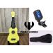 Full combo ukulele + tuner + bag + pick +spare string + E-book