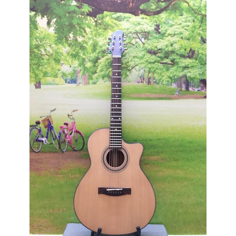 Guitar gỗ hồng đào Acoustic khuyết mẫu 02
