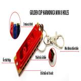 Kèn harmonica mini 8 lỗ Golden Cup
