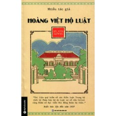 Hoàng Việt Hộ Luật By Nhà Sách Vĩnh Phú
