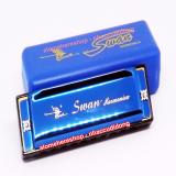 Kèn harmonica diatonic Swan SW1020 key C (Xanh Dương)
